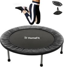 Load image into Gallery viewer, HomeFit Fitness Rebounder Trampoline - Folding Design with Carry Bag
