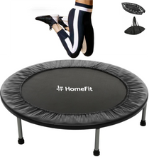 Lade das Bild in den Galerie-Viewer, HomeFit Fitness Rebounder Trampolin - Faltendes Design mit Tragetasche