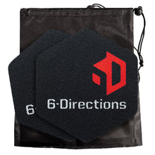 Lade das Bild in den Galerie-Viewer, 6D™ SLIDING by 6-Directions - 2x Fitness Sliding Mat Discs with Online Training Pass and Carry Bag