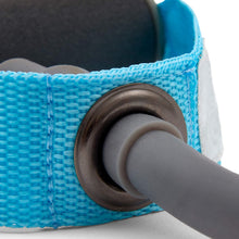 Lade das Bild in den Galerie-Viewer, Reebok Resistance Tube with Handles - Light - Black with Blue Handles