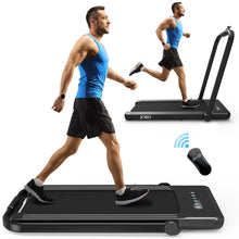 Lade das Bild in den Galerie-Viewer, Jobo - 2.3HP Fold Flat Treadmill for Home with LED Screen