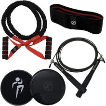 Lade das Bild in den Galerie-Viewer, JT Fitness Booty Band Belt,Resistance Band for Legs & Glutes Fitness Band Black