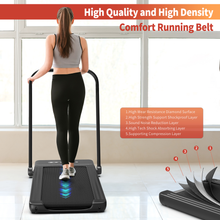 Lade das Bild in den Galerie-Viewer, Jobo - 2.3HP Fold Flat Treadmill for Home with LED Screen