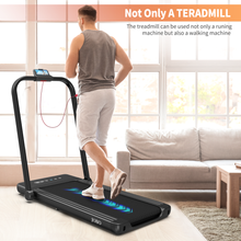 Lade das Bild in den Galerie-Viewer, Jobo - 2.3HP Fold Flat Treadmill for Home with LED Screen