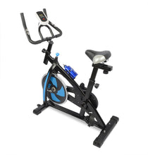 Lade das Bild in den Galerie-Viewer, Stationary Exercise Bike Fitness Cycling Bicycle Cardio Home Sport Gym Training Blue