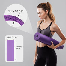 Lade das Bild in den Galerie-Viewer, HomeFit Yoga Mat - 10mm Thick - 183x61x1cm