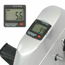 Afbeelding in Gallery-weergave laden, Home Gym Exercise Pedal Mini Stepper Cycling Bike Fitness Trainer Workout Silver