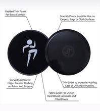 Lade das Bild in den Galerie-Viewer, JT Fitness Booty Band Belt,Resistance Band for Legs & Glutes Fitness Band Black