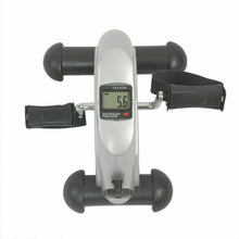 Afbeelding in Gallery-weergave laden, Home Gym Exercise Pedal Mini Stepper Cycling Bike Fitness Trainer Workout Silver