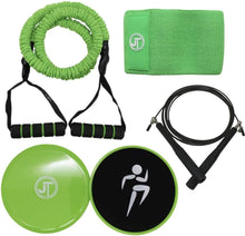 Lade das Bild in den Galerie-Viewer, JT Fitness Booty Band Belt,Resistance Band for Legs & Glutes Fitness Band Green