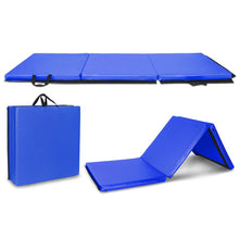 Lade das Bild in den Galerie-Viewer, 3-Fold Portable Gymnastics and Exercise Mat - 180cm