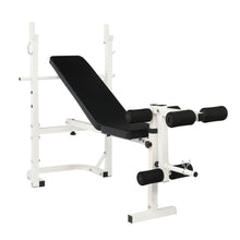 Lade das Bild in den Galerie-Viewer, Iron Adjustable Weightlifting Bed White
