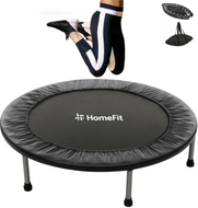 HomeFit Fitness Rebounder Trampoline - Folding Design with Carry Bag