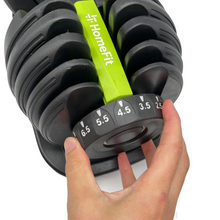 Load image into Gallery viewer, HomeFit 2.5-24Kg Adjustable Dumbbell - Single
