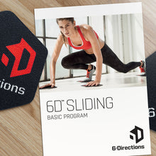 Load image into Gallery viewer, 6D™ SLIDING by 6-Directions - 2x Fitness Sliding Mat Discs with Online Training Pass and Carry Bag
