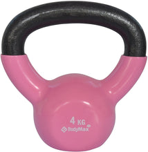 Load image into Gallery viewer, Kettlebell - BodyMax Cast Iron Vinyl Coated - 4Kg - Pink
