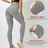 TikTok Style High Waist Leggings - For Loungewear, Workout, Yoga & Pilates