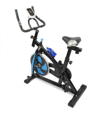 Cargar la imagen en el visor de la galería, Stationary Exercise Bike Fitness Cycling Bicycle Cardio Home Sport Gym Training Blue
