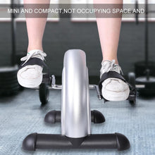 Cargar la imagen en el visor de la galería, Portable Hand Foot Pedal Trainer Exerciser Mini Exercise Bike Bicycle for Gym Indoor
