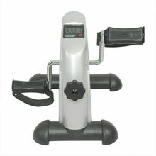 Afbeelding in Gallery-weergave laden, Home Gym Exercise Pedal Mini Stepper Cycling Bike Fitness Trainer Workout Silver
