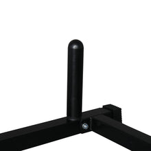 Afbeelding in Gallery-weergave laden, High Pull-Up Horizontal Bar With Barbell Rack Fitness Rack Black
