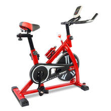 Cargar la imagen en el visor de la galería, Stationary Exercise Bike Fitness Cycling Bicycle Cardio Home Sport Gym Training Red
