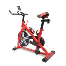 Charger l&#39;image dans la visionneuse de la galerie, Stationary Exercise Bike Fitness Cycling Bicycle Cardio Home Sport Gym Training Red

