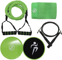 Carica l&#39;immagine nel visualizzatore di Gallery, JT Fitness Booty Band Belt,Resistance Band for Legs &amp; Glutes Fitness Band Green

