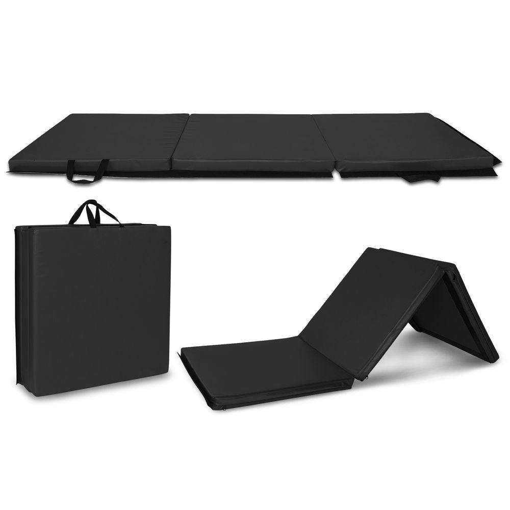 3-Fold Portable Gymnastics and Exercise Mat - 180cm