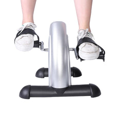 Cargar la imagen en el visor de la galería, Portable Hand Foot Pedal Trainer Exerciser Mini Exercise Bike Bicycle for Gym Indoor
